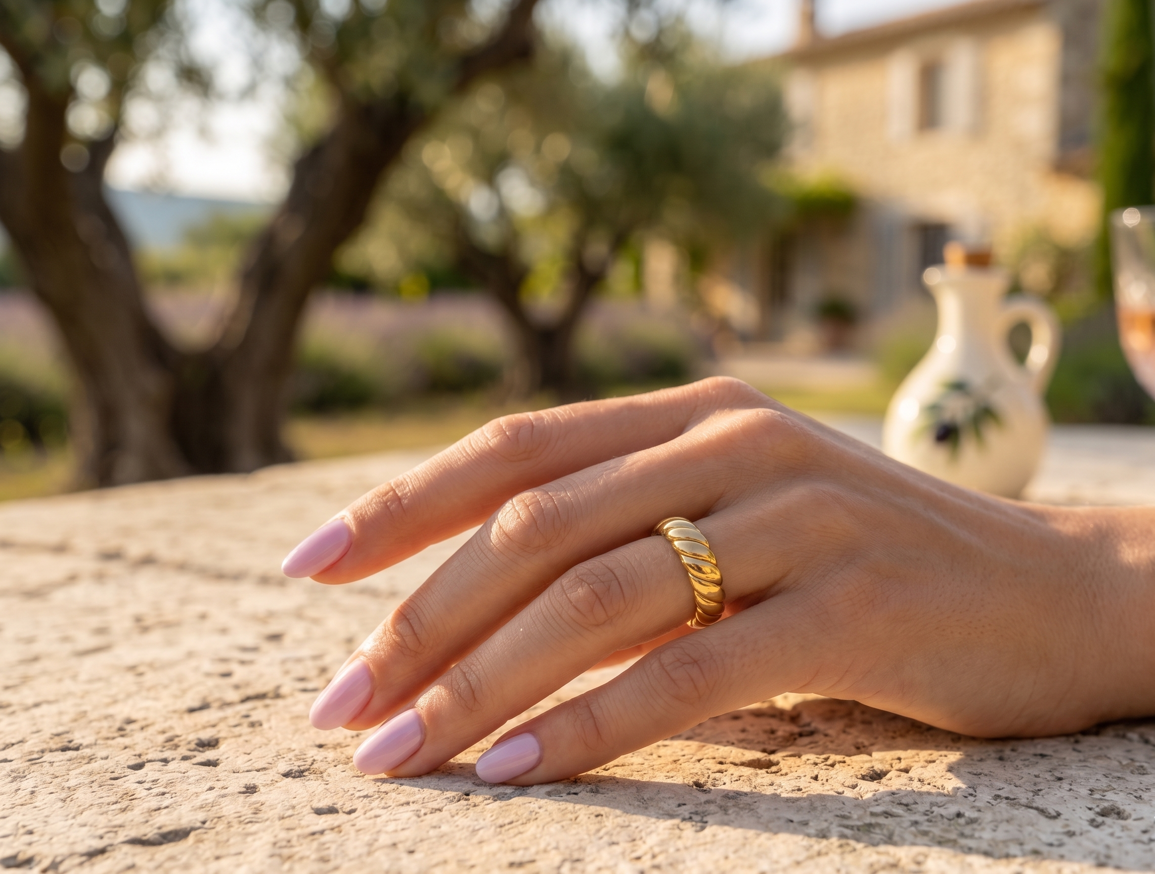 Roher Fingerabdruckring