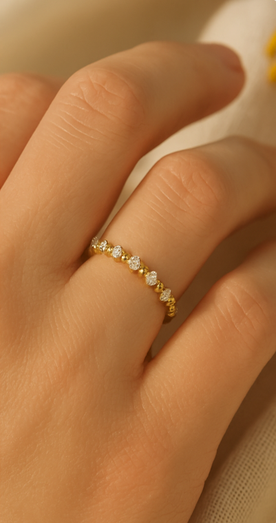 Bague Diadème Secret